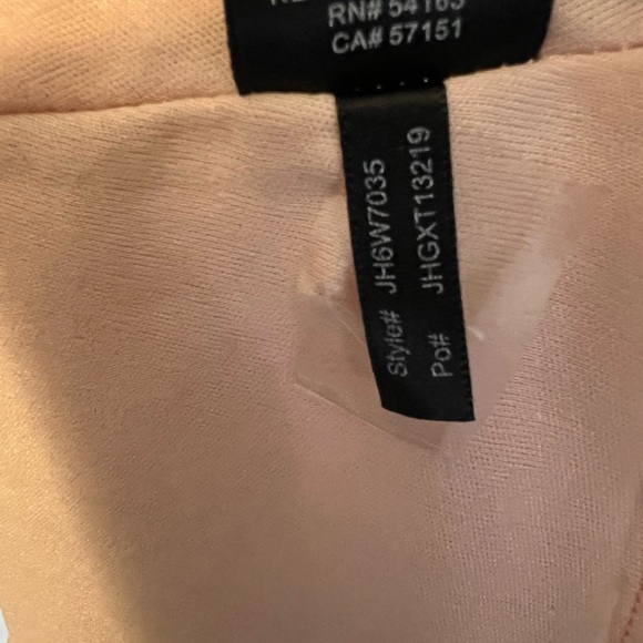 Jessica Howard Peach Halter embellished waist gown size 18 - Picture 6 of 9